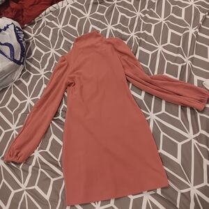 Fashion Nova Mini Dress In Mauve Size S